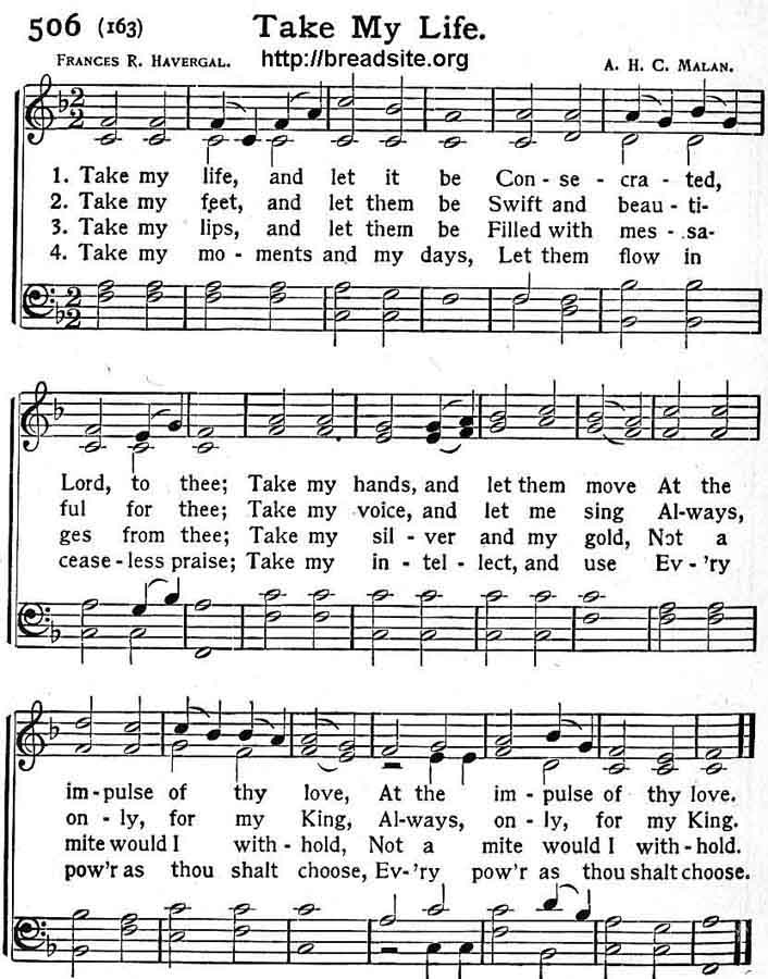 Classic Hymns With Missions References