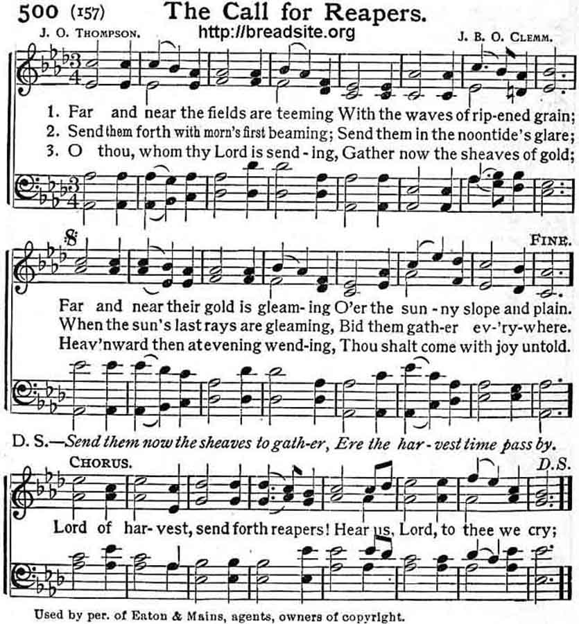 I hear thy welcome voice free sheet music
